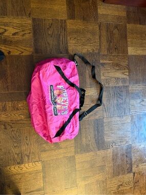 Bright Pink Popeyes  Duffel